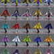 Illustration for article titled All of iStreet Fighter V/is Costumes So Far, In Every Color